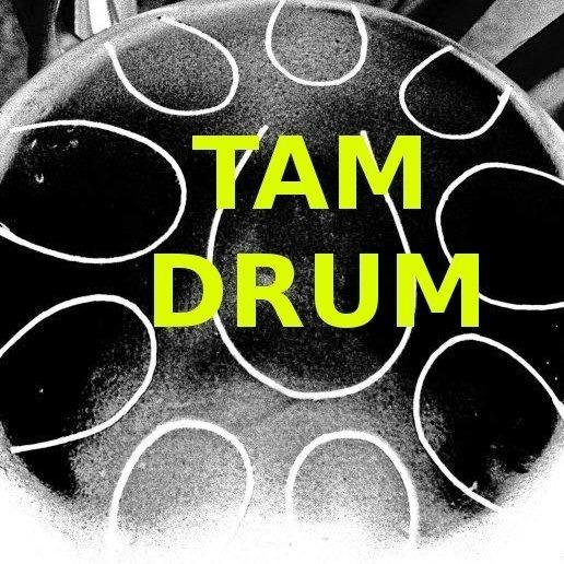 Instrumento musicoterapia TAM-Drum percusion armonica hang hank drum Varios modelos