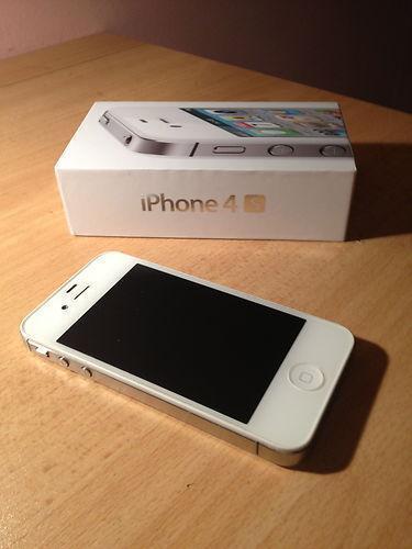 iPhone 4 S, 32GB blanco libre de fabrica