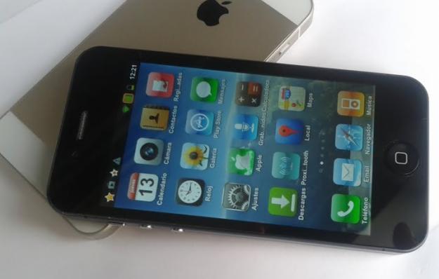 iphone5 nuevo dual sim android 4.o.4
