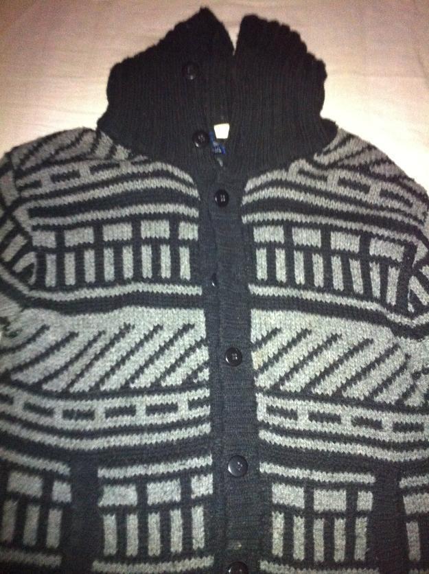 jersey chaqueta de lana hombre marca h&m muy economico!