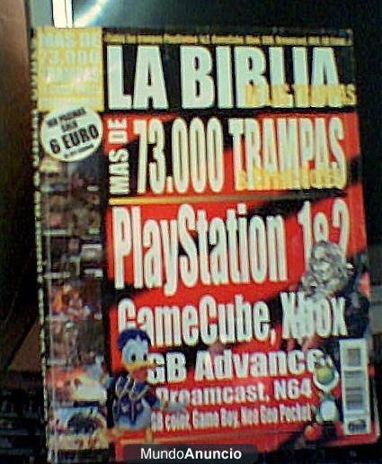 la biblia de las trampas-libro videojuegos.