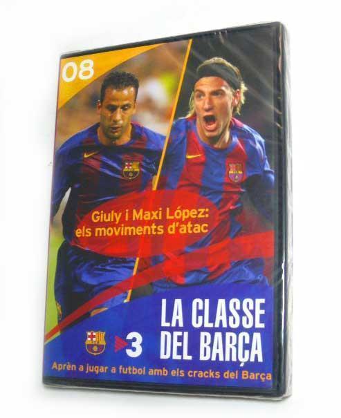 LA CLASSE DEL BARCA DVD 08 giuly y maxi lopes