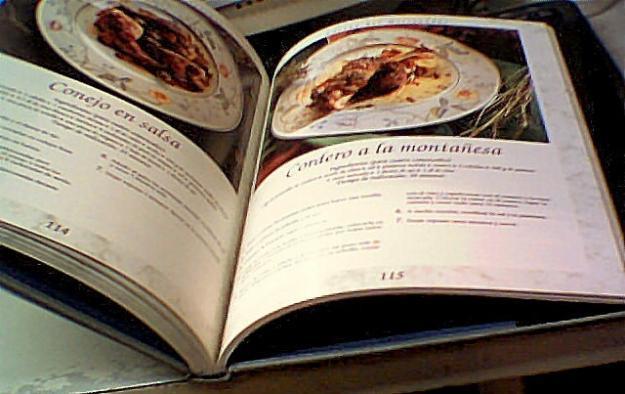 la cocina del microondas-libro grande.