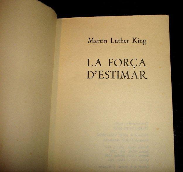 la força d' estimar por m.l.king