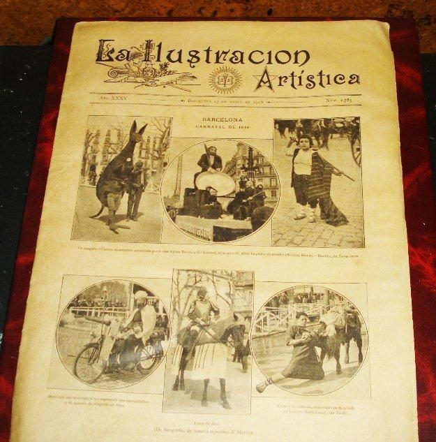 La ilustracion Artistica nº1785-marzo de 1916