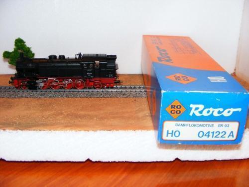Locomotora vapor negra Roco H0 041 22B