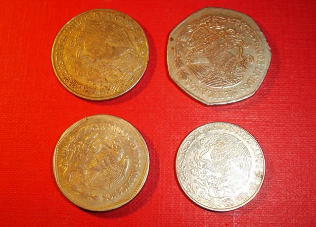 Lote monedas mejicanas Antiguas