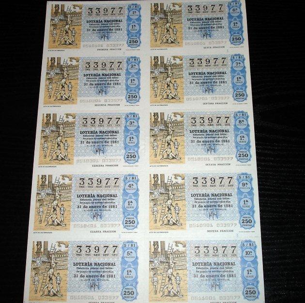 Loteria Nacional-acto saltinbanquis-1981