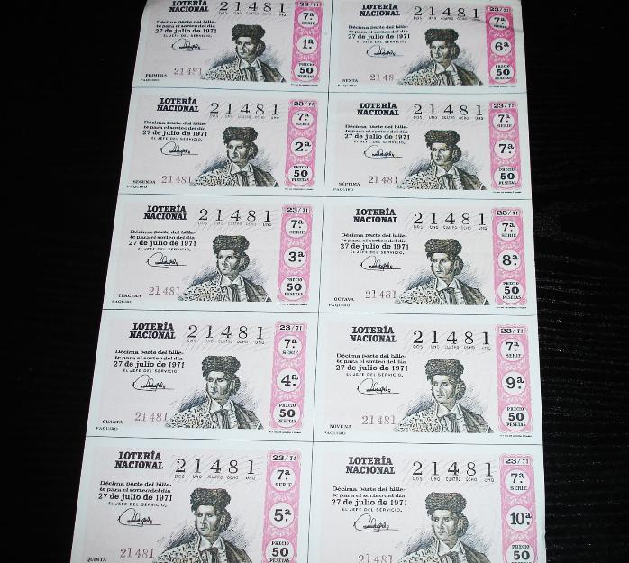 Loteria nacional-paquiro-1971