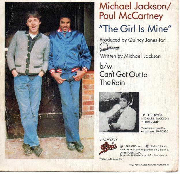 MACHAEL JACKSON / PAUL McCARTNEY    THE GIRL IS MINE