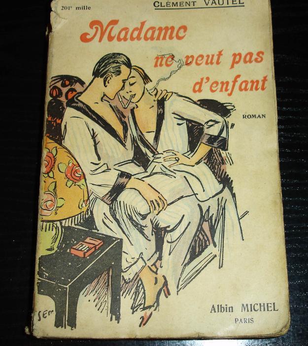 Madame ne veut pas d'enfant año 1924