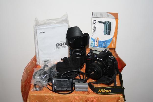 Magnífico Kit Nikon D90 + Grip + Objetivos