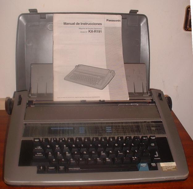 Maquina de escribir electronica