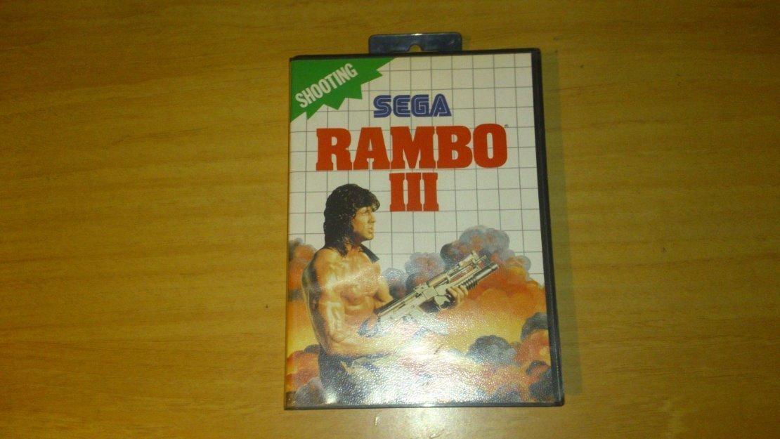 master system:Rambo III pal