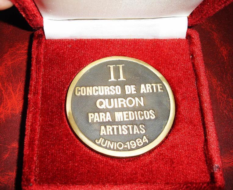 Medalla II Concurso de Arte -Quiron 1984