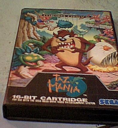 mega drive-videojuego taz mania.