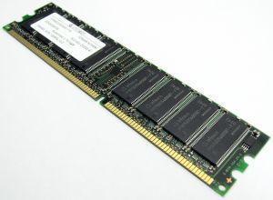 Memoria ddr 512mb pc3200 cl2.5