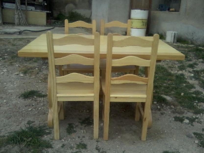 mesas i sillas