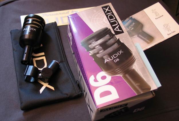 microfono de bombo audix D6