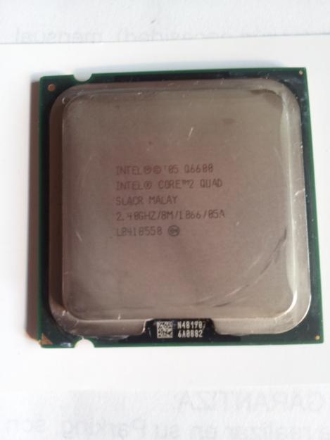 Microprocesador Intel Core 2 Quad Q6600 SLACR 2,4Ghz