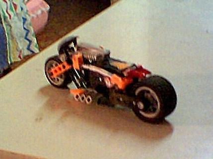 moto dragster.juguete.