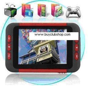 MP6 Player 8 GB - Ebook reader - Digital TV - TDT