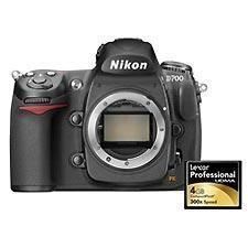 Nikon D700 + Tarjeta de memoria Compact Flash de 4 GB PRECIO DE FABRICA