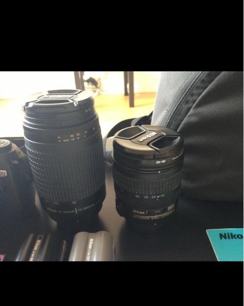 Nikon D-70 +accesorios