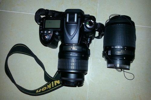 Nikon D90 + objetivo 18-55 VR + objetivo 55-200 VR impecable