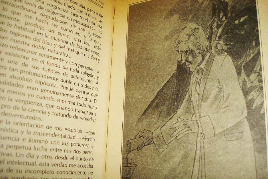 Novela El extraño caso del dr. Jekyll-r.l.stevenson