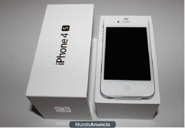 Nuevo iPhone desbloqueado de Apple 4S (64 GB) - Negro / Blanco (última versión)