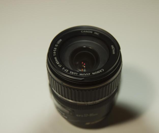 objetivo Canon 17-85 mm f4-5.6 EF-S IS USM comprado en mayo de 2011