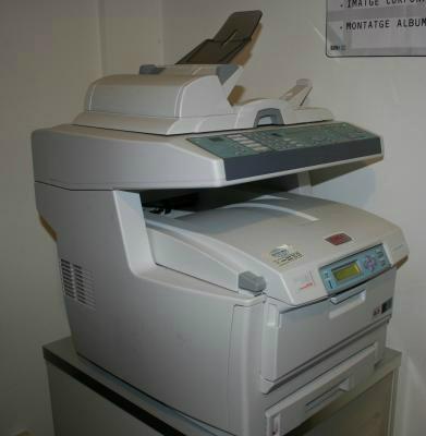 (oportunidad) fotocopiadora multifuncional oki láser color completa
