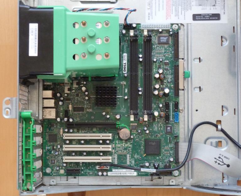 Ordenador: Placa base DELL + Pentium 4 3200Mhz
