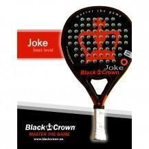 Pala de padel Black Crown Joke - PadelTrek