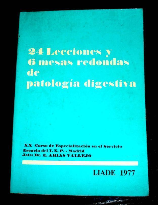 patologia digestiva  - 24 lecciones y 6 mesas redondas