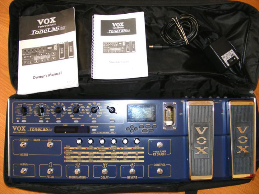 Pedalera Vox Valvetronix Tonelab SE