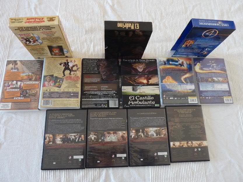 Peliculas edición de coleccionista y cd's dobles y triples varios