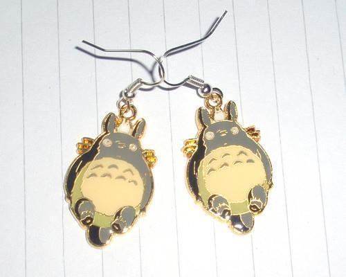 pendientes gato cat kitty camafeo earrings