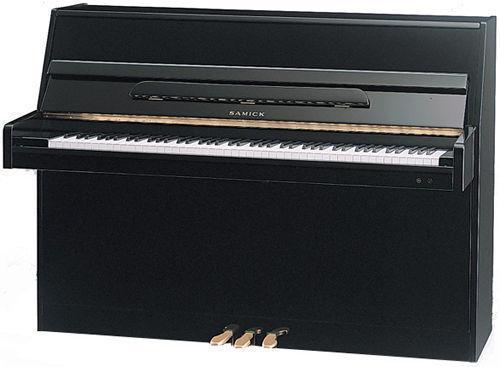 PIANO VERTICAL SAMICK JS-110 NEGRO POL.