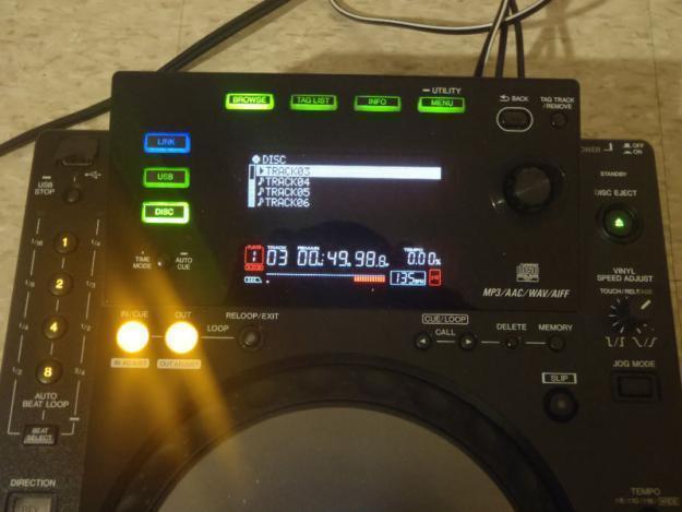 Pioneer CDJ-900 DJ Reproductor de CD MP3