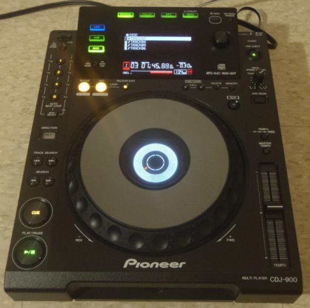 Pioneer CDJ-900 DJ Reproductor de CD MP3