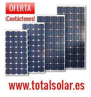 Placa solar fotovoltaica 240W