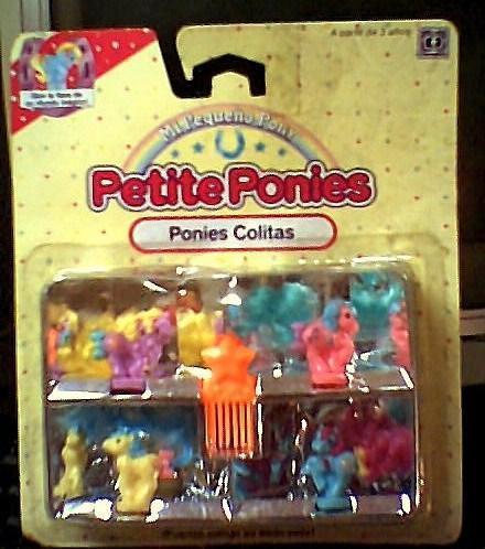 ponies colitas.4 diferentes.precintado.