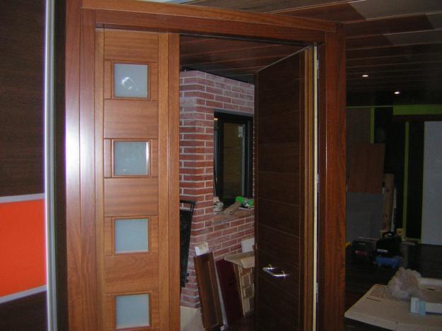 puerta de madera exterior