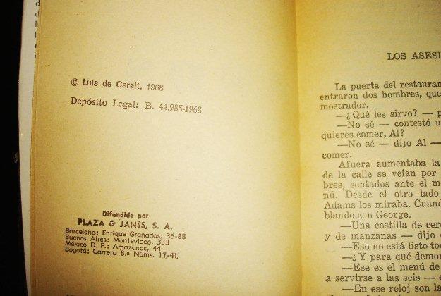 RELATOS por ernest hemingway
