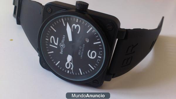 reloj BELL AND ROSS br- 92 R automatico
