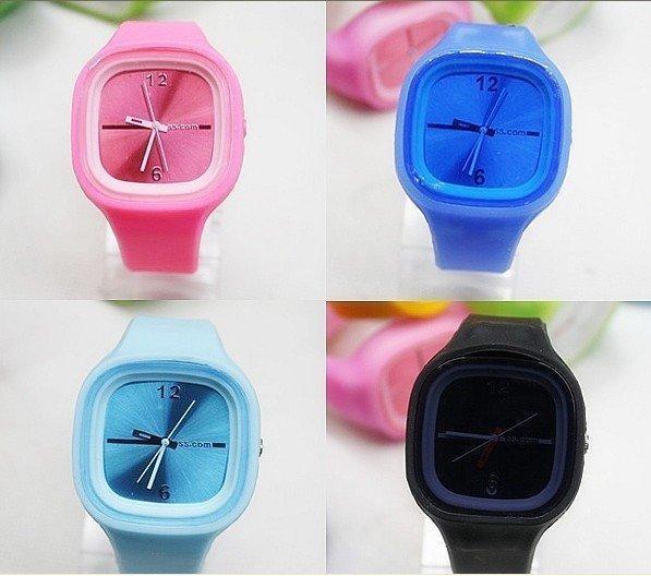 relojes de silicona variedad de colores