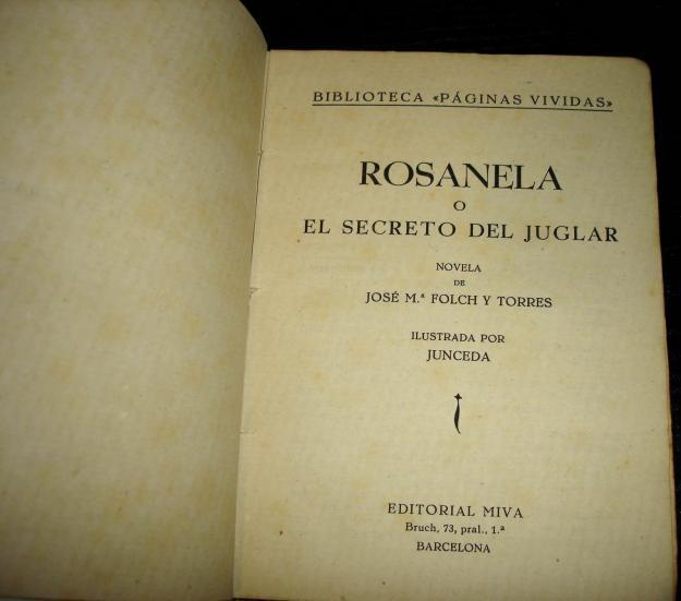 Rosanela  o el secreto del juglar -1945