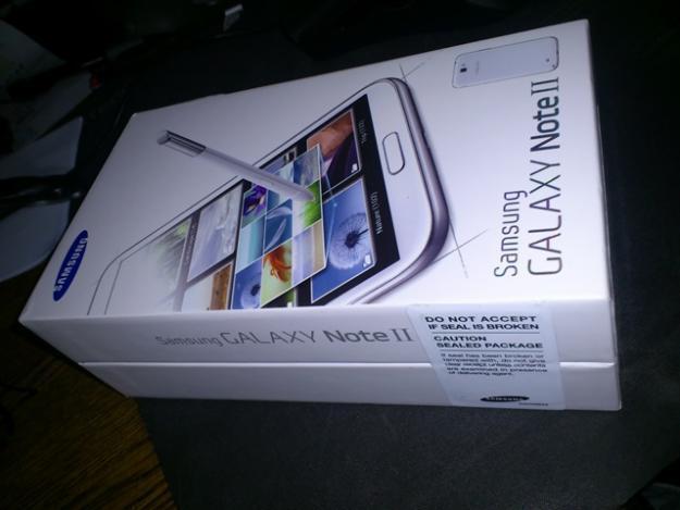 Samsung Galaxy Note 2 N7100 Blanco Nuevo